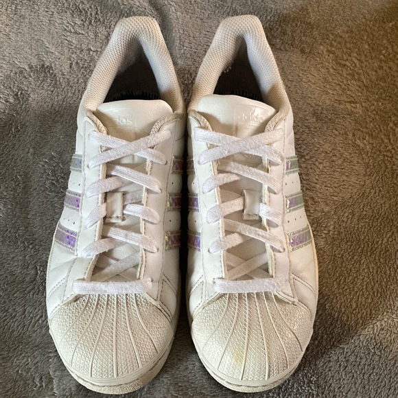/ for $25 ADIDAS Superstar 3D Hologram 2.0 Iridescent Shoes Big Kids Size 5.5 - Picture 4 of 14